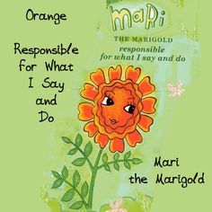 Orange Responsible for What I Say and Do Mari the Marigold Girl Scout Daisy Activities, Daisy Troop, Girl Scout Daisy, Girl Scout Activities, Daisy Scouts, Daisy Petals, Be Responsible, Daisy Girl Scouts, Scout Activities