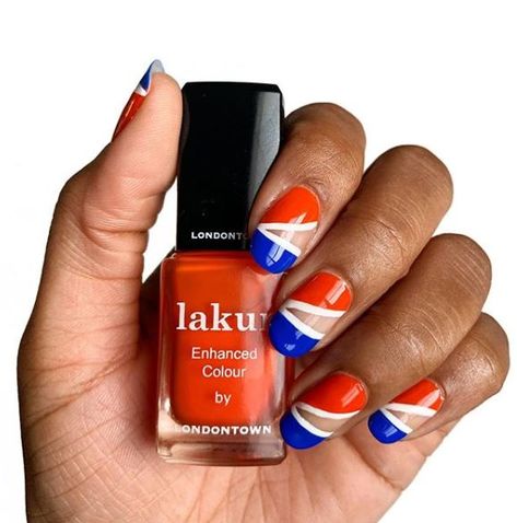 Wedding Nail Polish, Winter Bright, American Nails, 4th Of July Nails, Nail Polish Bottles, July Nails, Latest Nail Art, Street Nails, Festival Nails