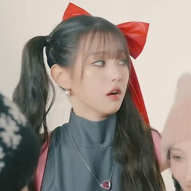 #ive jang wonyoung bangs cute shocked icon baddie era red ribbon lq i've mine photoshoot behind 2023 Wonyoung Shocked, Wonyoung Bangs, Baddie Era, Pop Idol, Red Ribbon, Kpop Idol, Bangs, Ribbon, Red