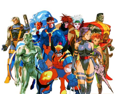 MVC2 90s X-Men Roster Capcom Art, Marvel Thor, Marvel Comic Character, Uncanny X-men, Man Vs, Comics Art, Marvel Vs, Old Days, Marvel X