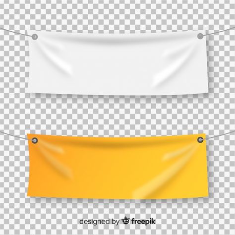 Collection of realistic textile banners ... | Free Vector #Freepik #freevector #banner #poster #business #template Banner Template Photoshop, Photoshop Poster Design, Poster Business, Calendar Design Template, Church Media Design, Free Psd Flyer Templates, Picture Editing Apps, Graphic Design Assets, Flower Graphic Design