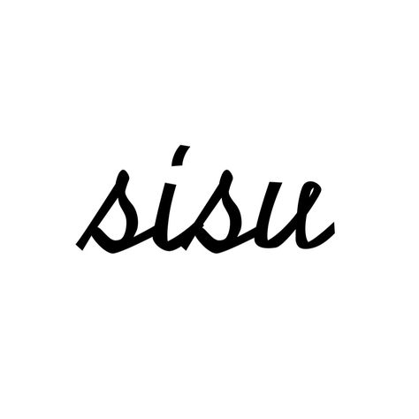 Finnish "sisu" Sisu Tattoo Finland, Finnish Tattoo Ideas, Sisu Tattoo, Skin Sins, Finnish Tattoo, Finnish Words, Samoan Tattoo, Raven Tattoo, Hummingbird Tattoo