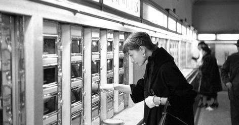 We screen "The Automat," a documentary recounting the lost history of the iconic restaurant chain, Horn & Hardart. Featuring appearances by Mel Brooks, Ruth Bader Ginsburg, and more. The Automat, Audrey Hepburn Images, Carl Reiner, Iconic Images, Coin Operated, Hollywood Legends, Rare Pictures, Audrey Hepburn, Feature Film