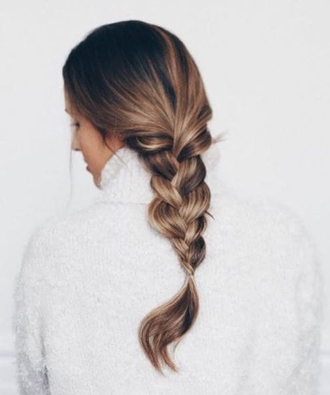 Loose Plait, Plats Hairstyles, Plaited Ponytail, Loose Braid, Simply Fashion, Plaits Hairstyles, Loose Braids, Beautiful Braids, Running Late