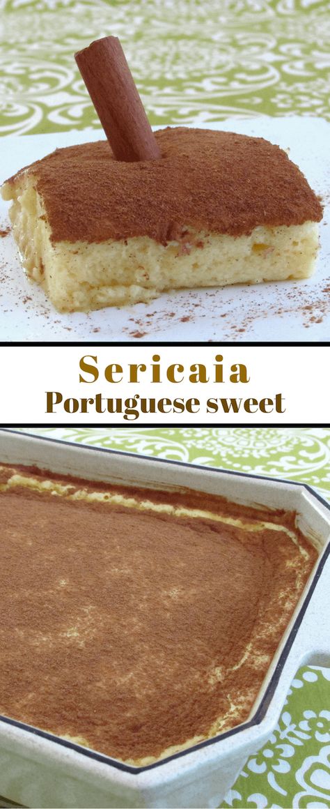 Sericaia 'Portuguese sweet' | Food From Portugal Portuguese Dessert Recipes, Portuguese Sweet Bread, Portugal Food, International Desserts, Portuguese Desserts, Portuguese Cuisine, Mousse Recipes, Sweet Food, Portuguese Recipes