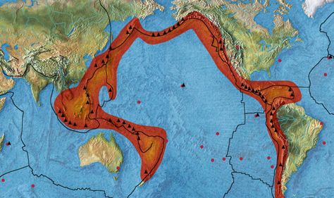 World Serpent, Fire Rocks, Tsunami Warning, Continental Drift, Ring Of Fire, Pacific Rim, Fire Station, The Ring, Papua New Guinea