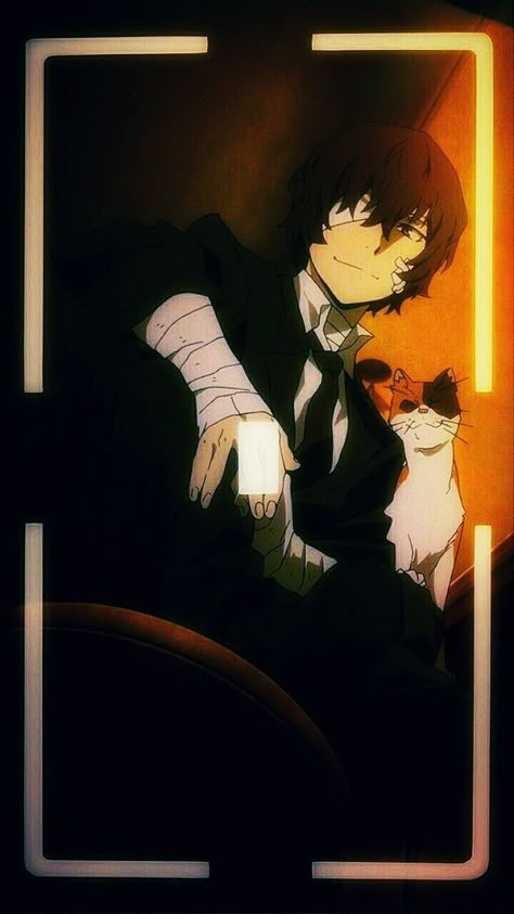 Dog Lockscreen, Bsd Wallpaper, Dazai Osamu Bsd, Dazai Osamu Anime, Bungou Stray Dogs Wallpaper, Dazai Bungou Stray Dogs, Drawings Of Friends, Osamu Dazai, Dog Wallpaper