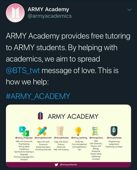 Army academy Army Tweets, Army Memes, Bts Texts, Army Quotes, Bts Tweet, Bts Playlist, School Study Tips, Bts Quotes, Bts Group