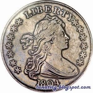 1804 Type I silver dollar-$3,877,500 American Currency, International Currency, Historical Coins, Vintage Coins, Coin Auctions, Money Collection, Rare Coins Worth Money, Coin Art, American Coins