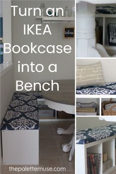 Ikea Bench Seat Hack, Ikea Banquette Seating, Ikea Hack Banquette Seating, Diy Nook Bench, Ikea Breakfast Nook, Corner Bench Kitchen Table, Kallax Bookshelf, Ikea Hack Bench, Ikea Kallax Bookshelf