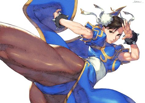 ArtStation - Spinning bird kick, kotatsu g-rough Chun Li Street Fighter, Capcom Art, Street Fighter Art, Anatomy Poses, Chun Li, King Of Fighters, Marvel Vs, New Backgrounds, Action Poses