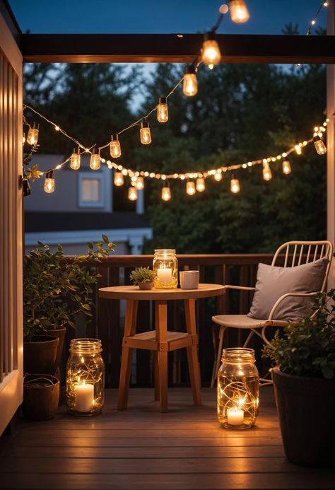 15 Budget-Friendly Small Patio Ideas You’ll Love 3 Tiny Patio Ideas, Ideas For Small Patios, Balcony Makeover Ideas, Cozy Porches, Small Back Porches, Tiny Patio, Small Patio Ideas, Small Back Porch Ideas, Balcony Makeover