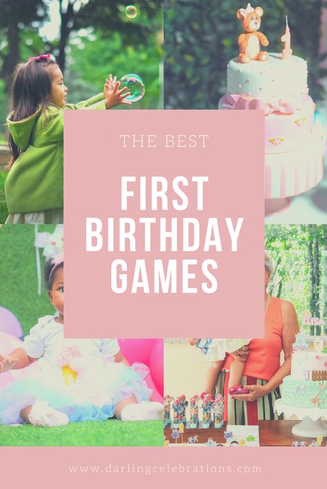 1st Birthday Party Timeline, Baby First Bday Games, First Birthday Games For Adults Activities, First Birthday Party Itinerary, First Birthday Games Baby, 1st Birthday Party Things To Do, First Birthday Itinerary, 1 Year Party Games, Games For 1 Year Party