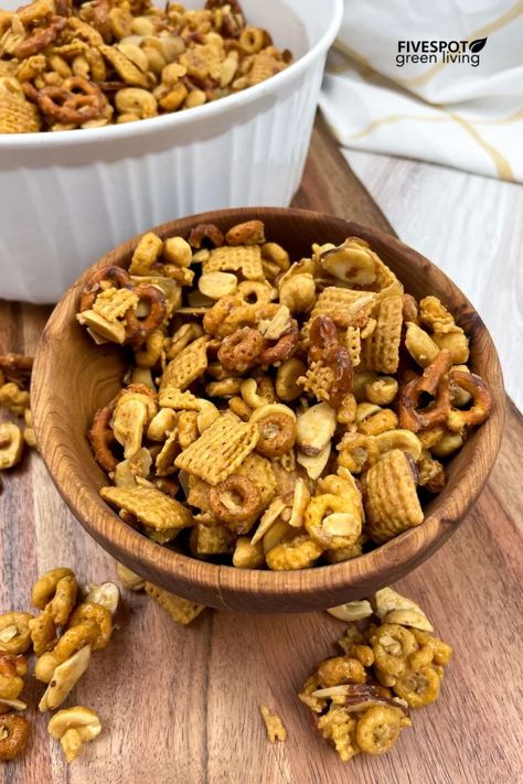 According to nutrition experts, healthy snack mix is a great option for satisfying cravings while still providing essential nutrients. It's also a convenient and portable snack that can be enjoyed on the go. So next time you're feeling hungry between meals, reach for some nuts, seeds, and dried fruits for a delicious and nutritious snack! Fall Chex Mix Recipes, Healthy Snack Mix, 30 Minute Meals Chicken, Healthy Fall Snacks, Fall Snack Mixes, Crockpot Pasta Recipes, Healthy Eating Snacks, Healthy Nuts, Chex Mix Recipes