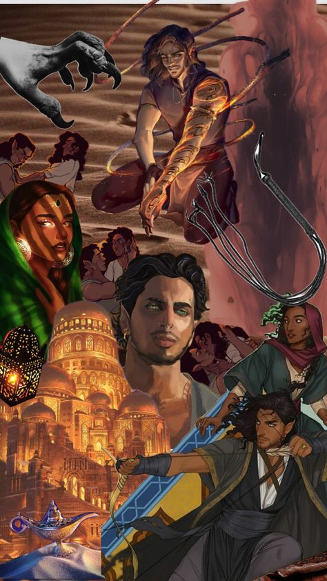 #cityofbrass #daevabad #nahrianddara Daevabad Trilogy, Art Therapy, Book Aesthetic, Good Books, Fan Art, Books, Art