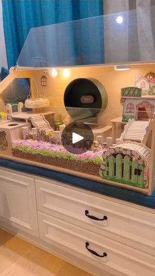 587K views · 3.2K reactions | Home tour now 🐹🏠🏠 #reef #pet #hamsters | Hamster Knight  | Hamster Knight  · Original audio Gerbil Cage Ideas, Cage Hamster, Hamster Cage, Animal Science, Hamsters, Home Tour, Audio, Science, Pet