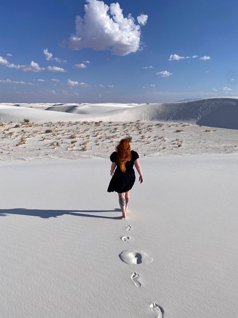 White Sand National Park, Foreign Places, White Sands New Mexico, White Sands National Monument, Natural Element, Land Of Enchantment, Pretty Landscapes, Goals Pictures, White Sand