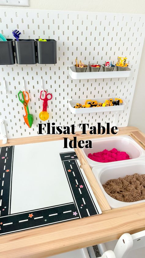 Sensory table ideas for toddlers ikea Skadis pegboard hack flisat table activities flisat table ideas Skadis pegboard ideas ikea flisat table ideas Easy Flisat Table Activities, Ikea Sensory Bin Ideas, Diy Flisat Table, Ikea Flisat Sensory Table Ideas, Diy Flisat Insert, Skadis Pegboard Ideas, Ikea Skadis Pegboard Ideas, Flisat Sensory Table Ideas, Flisat Table Inserts