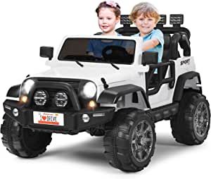 Adding this to the wish list for my babies Toddler Car, Kids Ride On Toys, Riding Toys, Double Lock, Future Children, Power Cars, Driving Safety, Jeep Cars, Seat Design