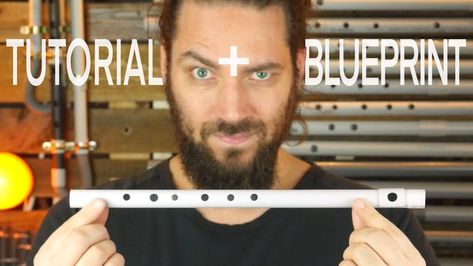 Free plans from Youtube tutorial | Nicolas Bras sur Patreon Flute Tutorial, Transverse Flute, Hurdy Gurdy, Diy Projects Plans, Tin Whistle, Diy Instruments, Diy Musical Instruments, The Blueprint, Free Plans