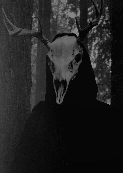 Deer Mask, Pagan Spirituality, Dark Forest Aesthetic, Mask Aesthetic, Discord Pfp, Skull Mask, Magic Aesthetic, Deer Skulls, Scary Art