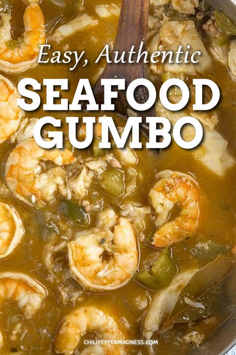 Gumbo Recipe Authentic, Cajun Seafood Recipes, Seafood Gumbo Recipe Easy, Cajun Seafood Gumbo, Seafood Sauces, Shrimp Gumbo Recipe, Gumbo Recipe Easy, Seafood Gumbo Recipe, Shrimp Gumbo