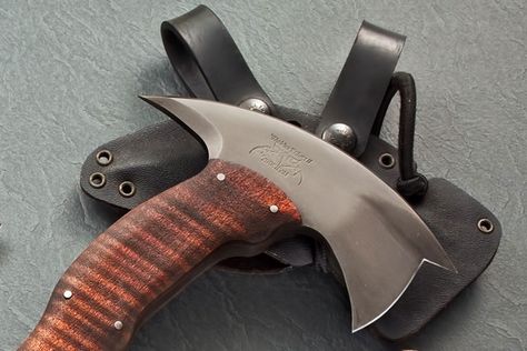 Tactical Tomahawks: Sayoc Winkler RnD Hawk | Personal Armament Jack Carr, Tactical Tomahawk, Bug Out Gear, Tactical Swords, Skinning Knife, Tactical Equipment, Bushcraft Knives, Cool Swords, Cool Woodworking Projects