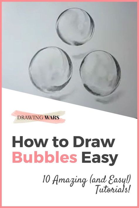 The Best 10 Tutorials on How to Draw Bubbles Step by Step Easy. Learn How to Draw Bubbles Easy with the Best Online Video Tutorials for Kids and for Adults with acrylic, watercolor, pencils, charcoal and more techniques! How To Draw Bubbles Step by Step Easy, How To Draw Bubbles Digital, How To Draw Bubbles On White Paper, How To Draw Bubbles on Black Paper, How To Draw Bubbles Underwater, How to Draw A Bubble Step by Step, How to Draw a Bubble With Pencil & more! Drawing ideas with pencils! Draw Bubbles Step By Step, Bubbles On Black Paper, How To Draw Bubbles, Underwater Bubbles, Bubble Drawing, Black Paper Drawing, White Pencil, Simple Doodles, Black Paper