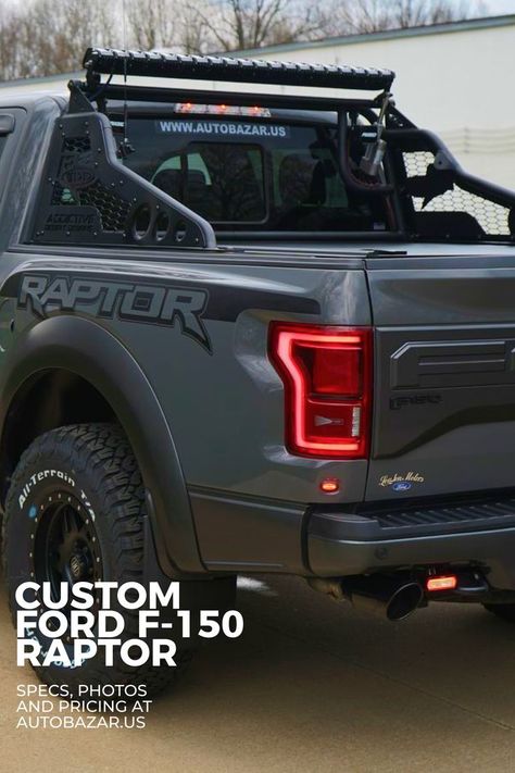 Ford Raptor Custom, Raptor Car, Ford Off Road, Truck Bed Caps, Ford Raptor Truck, Raptor Truck, 2018 Ford F150, Ford F150 Raptor, Ford F 150 Raptor