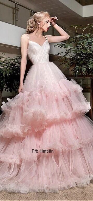 Ruffled Feathers, Gowns Prom, Ball Gowns Prom, Gown Wedding, Ball Gown Wedding Dress, Ball Dresses, Dream Dress, Pink Fashion, Ball Gown