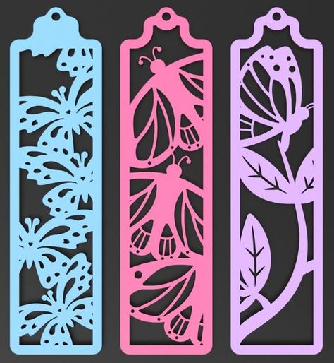 Laser Cut Wooden Bookmark - Purple Laser cut files #lasercutfiles laser cut files svg #lasercutfilessvg laser cut 3d files #lasercut3dfiles pattern #pattern  patterns #patterns templates #templates 3.40 Wooden Laser Cut Ideas, Laser Cut Bookmark, Xtool D1 Pro 20w Projects, Lasercut Design Ideas, 3d Pen Stencils, Wooden Bookmarks, Laser Cut Designs, 3d Files, Desain Quilling