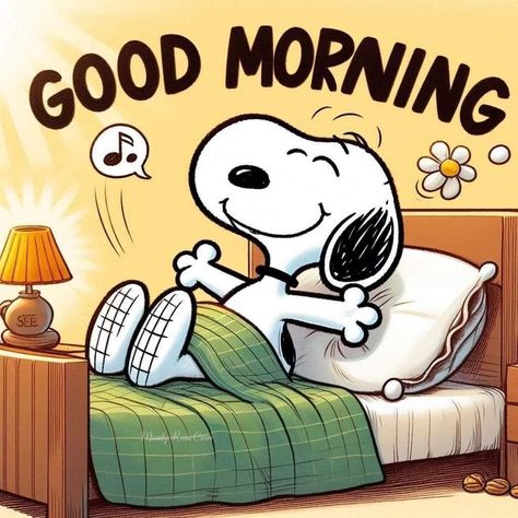 Daffy Duck Quotes, Good Morning Snoopy, Snoopy Comics, Good Morning Greeting Cards, Snoopy Cartoon, Morning Memes, Good Morning Funny Pictures, Good Morning Sweetheart Quotes, Snoopy Funny