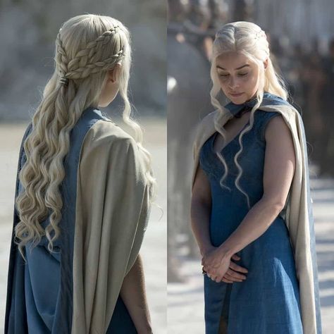 Game Of Thrones Hairstyles Khaleesi, Denarius Targaryen Hair, Game Of Thrones Hair Styles, Targarian Hair Styles, Game Of Thrones Inspired Hair, Daenerys Targaryen Hair Tutorial, Rhaenyra Targaryen Hairstyle, Daenerys Targaryen Hairstyle, Daenerys Hairstyle