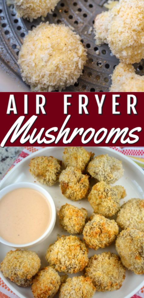 Air Fried Mushrooms, Catering Appetizers, Fried Mushroom Recipes, Breaded Mushrooms, Restaurant Appetizers, Awesome Appetizers, Deviled Eggs Easy, Mushroom Recipe, Classic Appetizers