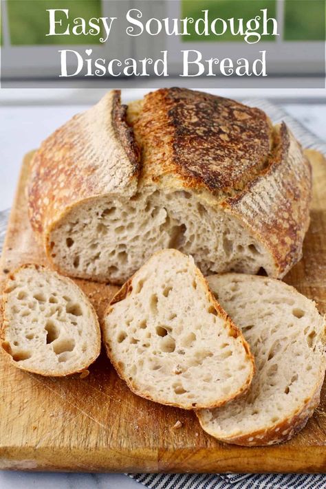 Easy Sourdough French Country Bread, or Pain de Campagne