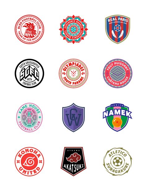 Football Logos - Nam Kunn Logo Design Inspiration Sports, Sports Brand Logos, Football Logo Design, Football Logos, Team Logo Design, Inspiration Logo Design, Team Badge, Circle Logo Design, Football Team Logos