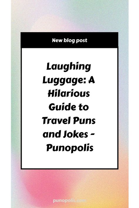 Ready to add a dash of humor to your travel tales? Strap in and prepare to tickle your funny bone with our latest blog post, “Laughing Luggage: A Hilarious Guide to Travel Puns and Jokes” Whether you’re a seasoned traveler or just dreaming of your next getaway, our collection of travel puns and jokes is […] Travel Puns, Funny Travel Quotes, Treehouse Hotel, Double Entendre, Lost In Translation, Travel Humor, Math Books, Kinds Of Music, You Funny