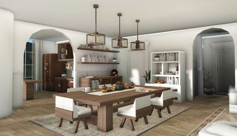 Whether you're furnishing a cozy apartment or a compact home, discover innovative designs to make the most of your dining room in Bloxburg or Minecraft. From space-saving furniture to creative decor solutions, transform your limited space into a stylish and functional dining area that suits your needs.

#DiningRoomIdeas #SmallSpaceDesign #BloxburgDining #MinecraftDecor #CompactLiving #SpaceSavingFurniture Bloc Burg Dining Room, Bloxburg Dining Room Realistic, Bloxburg Dining Area Ideas, Bloxburg Kitchen And Dining Room Ideas, Blocksburg Dining Room Ideas, Roblox Dining Room Ideas, Large Bloxburg Kitchen, Dining Area Bloxburg, Dining Ideas Bloxburg