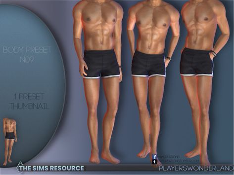 The Sims Resource - Body Preset N09 Sims 4 Body Details Male, Sims 4 Cc Mens Body Preset, Sims 4 Mens Body Preset, Ts4 Male Preset, Sims4 Male Body Preset, Ts4 Male Body Preset, Sims 4 Mods Body Preset, Sims 4 Abs Overlay, Sims 4 Cc Body Shape Men