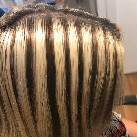 Highlights into Platinum Blonde ... Streaky Highlights, Bad Highlights, Balayage Vs Highlights, Boxed Hair Color, Box Hair Dye, Chunky Blonde Highlights, Color Correction Hair, Frosted Hair, Blonde Highlights On Dark Hair