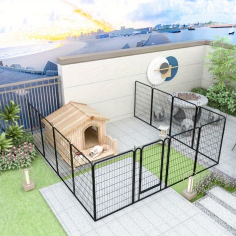 Faster shipping. Better service Puppy Playpen, Urban Dog, Pet Playpen, Dog Pen, Dog Playpen, Animal Pen, Safe Environment, Iron Door, Dog Fence