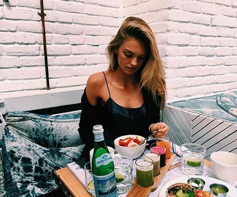 Eat Like A Model, Eat Pray Love Quotes, Model Tips, Nutrition Month, Anja Rubik, Romee Strijd, Josephine Skriver, Eat Pray, Eat Pray Love