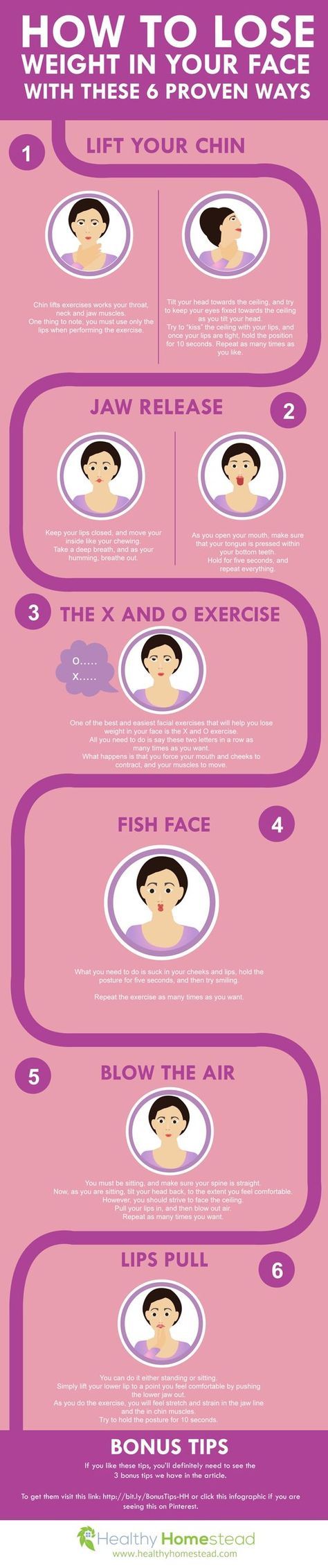 Guide to losing face fat and decreasing excess fat around the neck, cheeks and face. Simple home-based exercises! Face Excersizes, Motivation Pictures, Face Fat, Anti Dieting, Tie Crafts, Fat Loss Program, Face Exercises, Facial Exercises, Fat Loss Diet