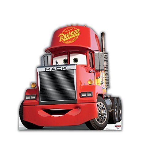 Mack - Disney Pixar's Cars 3 (2017 Film) - Advanced Graph... https://smile.amazon.com/dp/B06XNT2F5W/ref=cm_sw_r_pi_dp_U_x_YlxoAb1E3TYTJ Lighting Mcqueen Birthday Party Ideas, Mcqueen Birthday Party Decoration, Disney Cars Theme, Pixar Cars Birthday, Cars Disney Pixar, Cardboard Props, Cardboard Stand, Disney Cars 3, Cardboard Standup