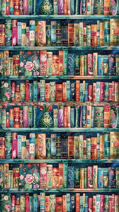 Lots Of Books, Book Wallpaper, Decoration Photo, Iphone Backgrounds, 판타지 아트, Reading Journal, Pretty Wallpapers Backgrounds, Phone Background, Love Books