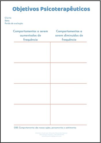 Parte 3 - Possíveis Modelos de Registro Comportamental na Terapia Analítico Comportamental Infantil - Portal Comporte-se Psychology