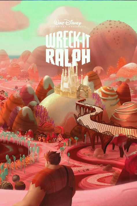 Wreck It Ralph Movie, Gravity Falls Crossover, Tom Whalen, Wallpapers Disney, Mall Cop, Vanellope Y Ralph, Tumblr Cartoon, Candy Theme Birthday Party, Disney Wonder