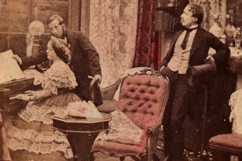 15 Victorian Parlor Games to Play at Your Next Party | Apartment Therapy Victorian Parlour, Suit Pictures, Victorian Party, Parlor Games, Victorian Parlor, Playing The Piano, Fun Party Games, Boston Public Library, If Rudyard Kipling