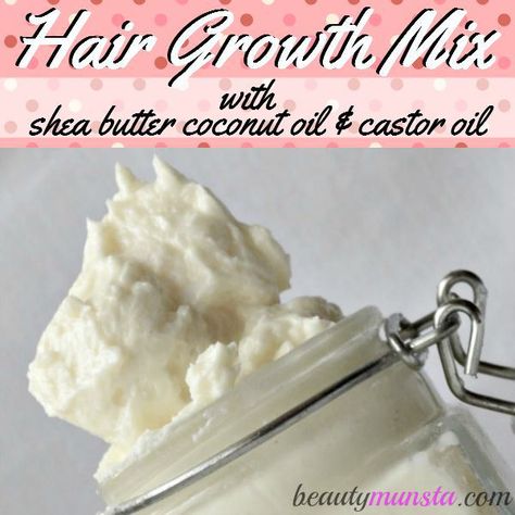 You gotta try out this shea butter coocnut oil castor oil mix for luscious hair growth! How does shea butter help hair growth...read below! Help Hair Growth, Hair Growth Foods, Coconut Oil Hair Mask, Hair Growth Secrets, Castor Oil For Hair, Vitamins For Hair Growth, Luscious Hair, Homemade Hair Products, Coconut Oil Hair