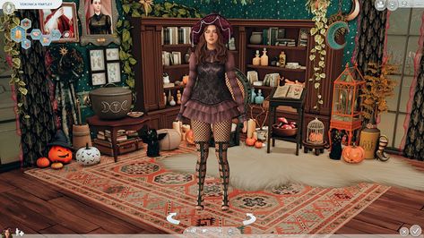 Hallowen Cas Background - Screenshots - The Sims 4 Mods - CurseForge Sims 4 Background, Cas Background, Sims 4 Cas, The Sims4, Sims 4 Mods, The Sims 4, The Sims, Sims 4